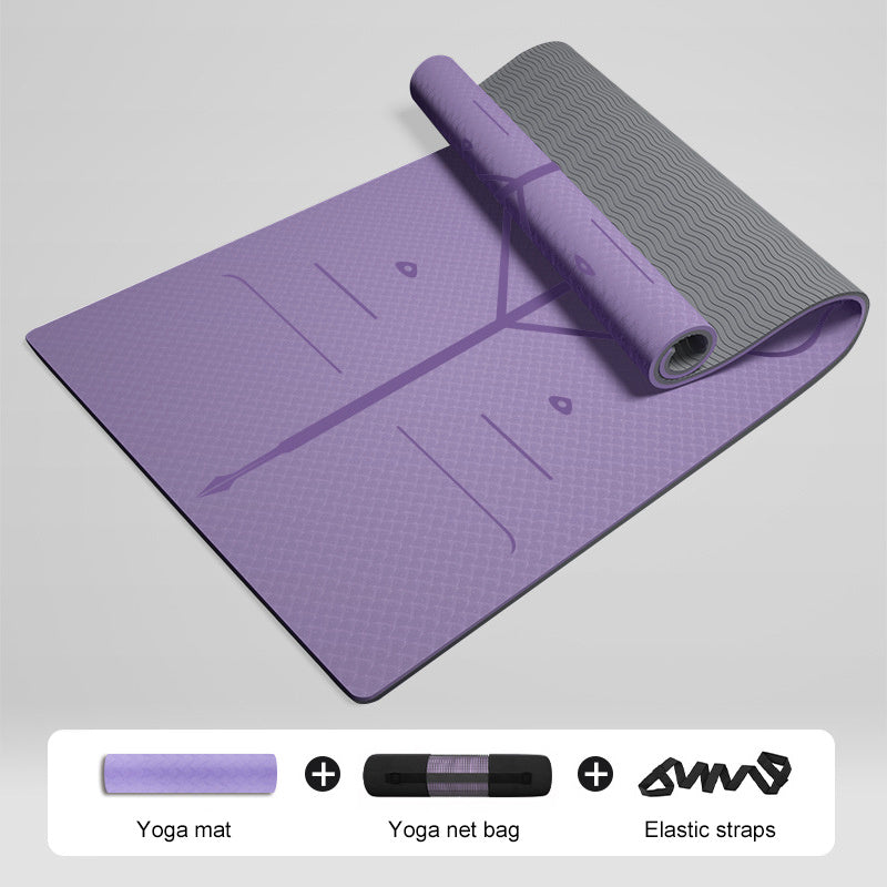 Thickened Non-slip Fitness Yoga Mat - Hollasoftshop