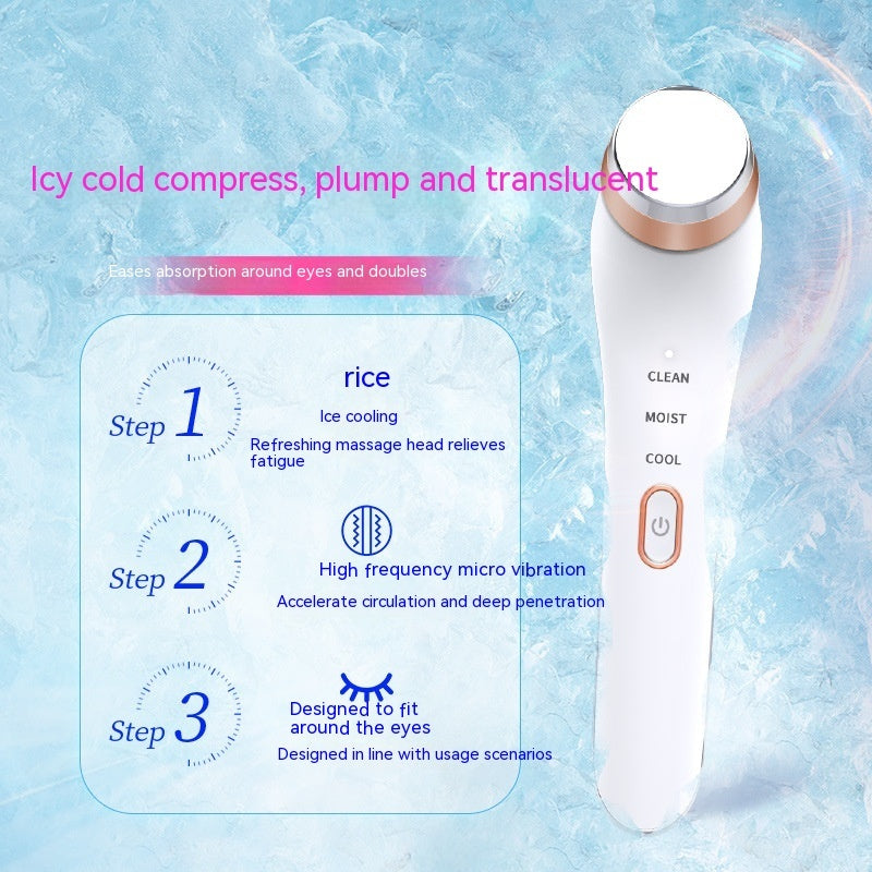 Heating & Vibration Eye Massager with Ice Compress - Hollasoftshop