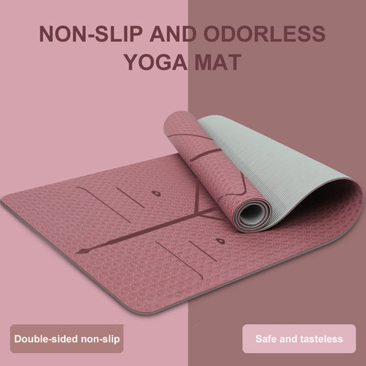 Thickened Non-slip Fitness Yoga Mat - Hollasoftshop