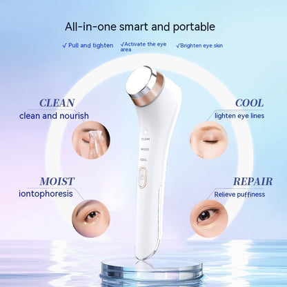 Heating & Vibration Eye Massager with Ice Compress - Hollasoftshop