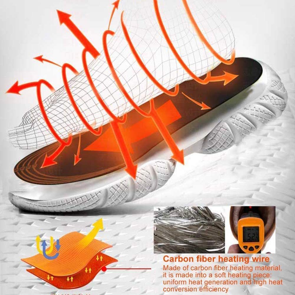 USB Heated Shoe Insoles - Cut-to-Fit Winter Warmth - Hollasoftshop