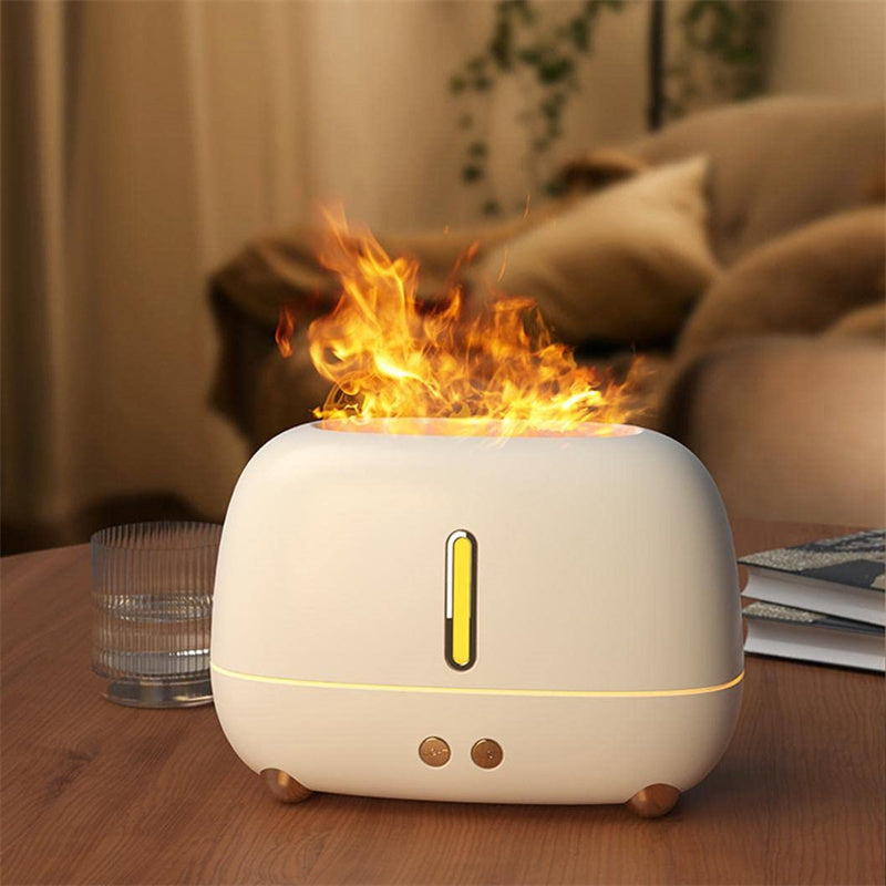 Flame Humidifier & Essential Oil Diffuser - Hollasoftshop