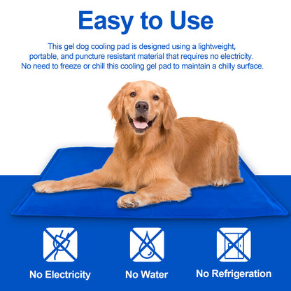 Pressure-Activated Dog Cooling Mat - Hollasoftshop