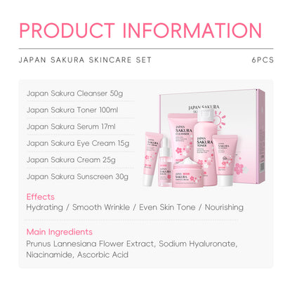 Cherry Blossom Skin Care Set - Hollasoftshop