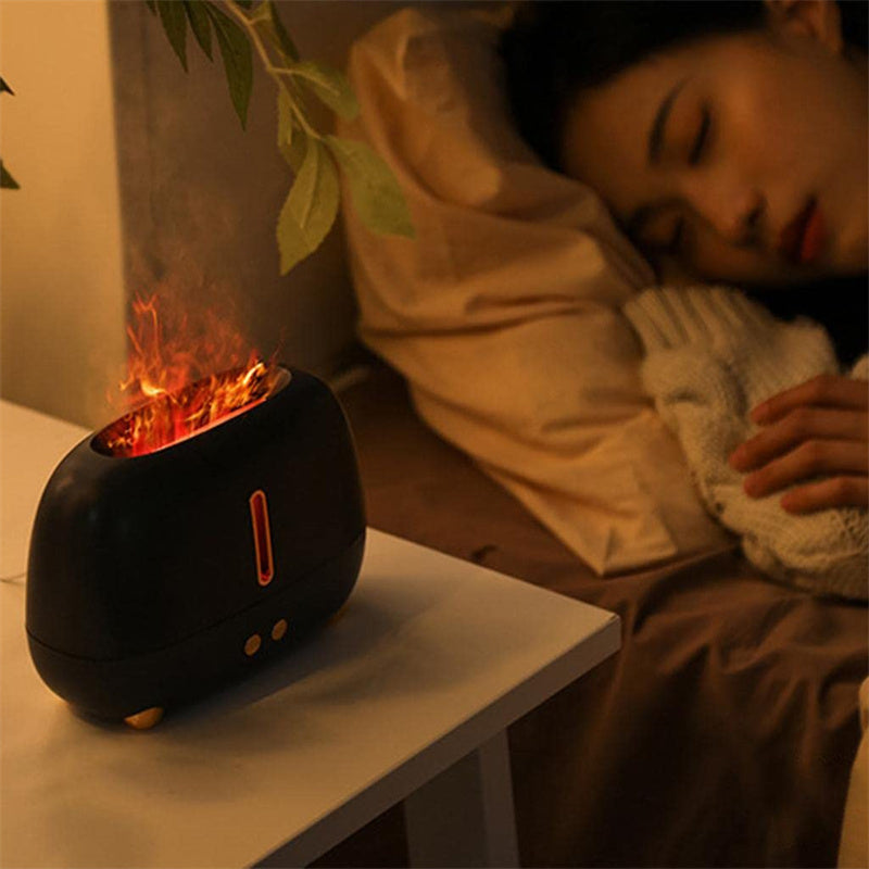 Flame Humidifier & Essential Oil Diffuser - Hollasoftshop