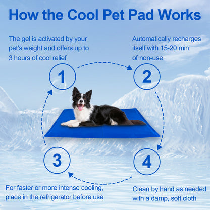 Pressure-Activated Dog Cooling Mat - Hollasoftshop