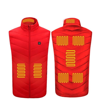 Heated USB Charging Vest - Washable Electric Winter Wear - Hollasoftshop