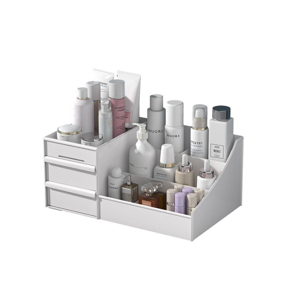 Makeup Organizer for Cosmetic Large Capacity Cosmetic Storage Box - Hollasoftshop