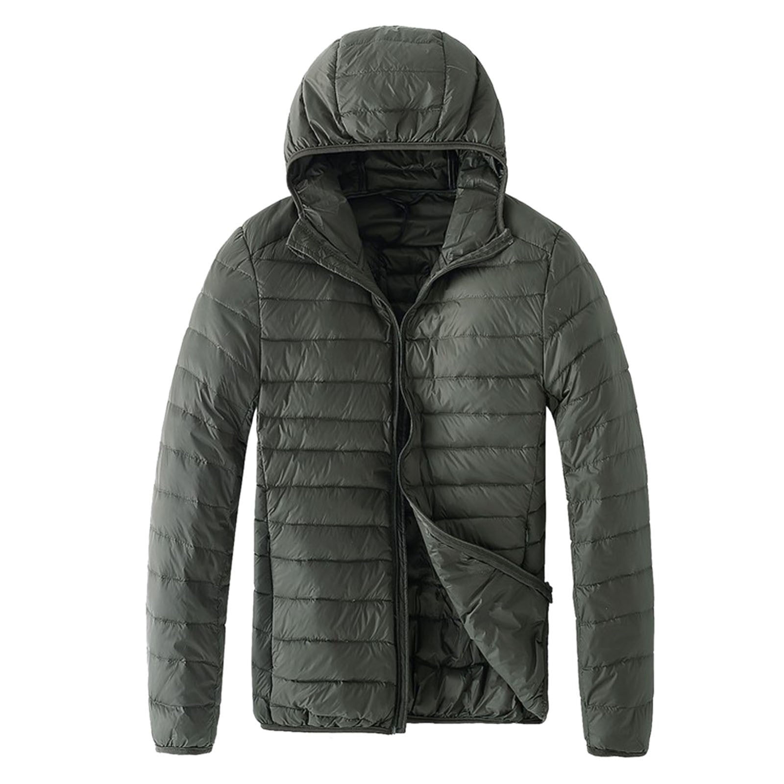 Winter Hooded Coat Men's Hot-sell Brand Jacket Cotton Down Jacket - Hollasoftshop