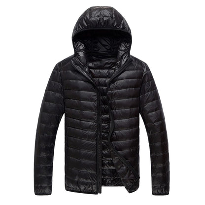 Winter Hooded Coat Men's Hot-sell Brand Jacket Cotton Down Jacket - Hollasoftshop