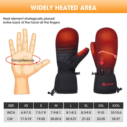 Rechargeable Electric Battery Heated Gloves for Men Women - Hollasoftshop