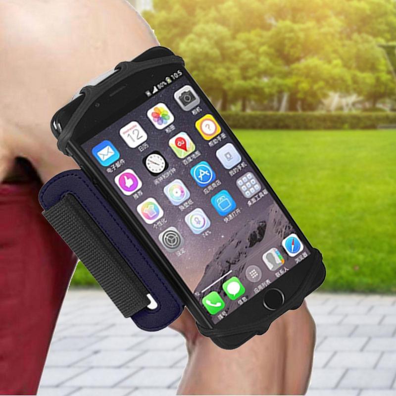 Sports Arm Bag Mobile Phone Holder Bag Running Gym Armband Exercise Fit All Phones Universal - Hollasoftshop