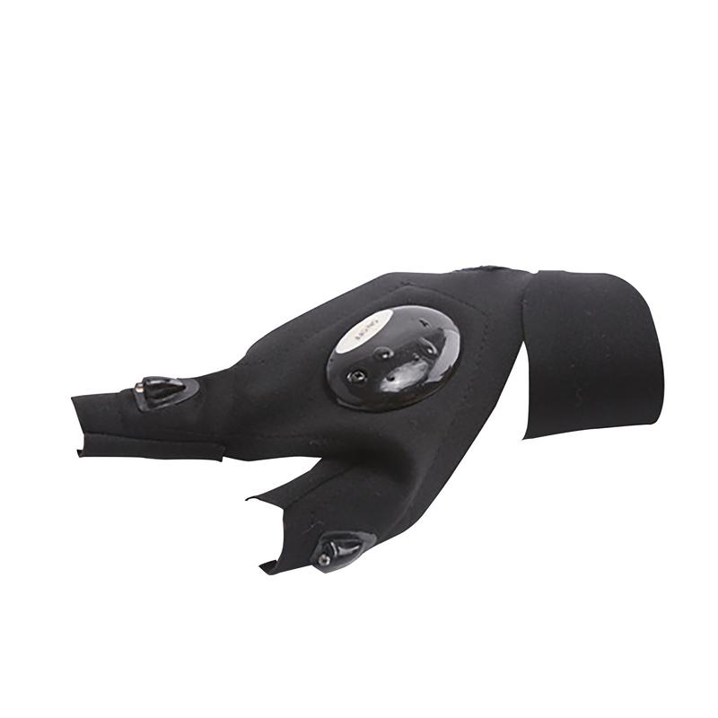 Fingerless LED Glove Waterproof Torch, Tool Lighting Gloves - Hollasoftshop