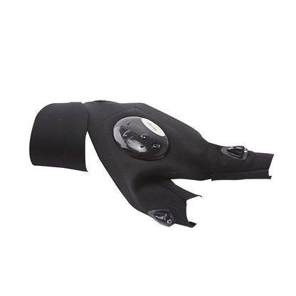 Fingerless LED Glove Waterproof Torch, Tool Lighting Gloves 