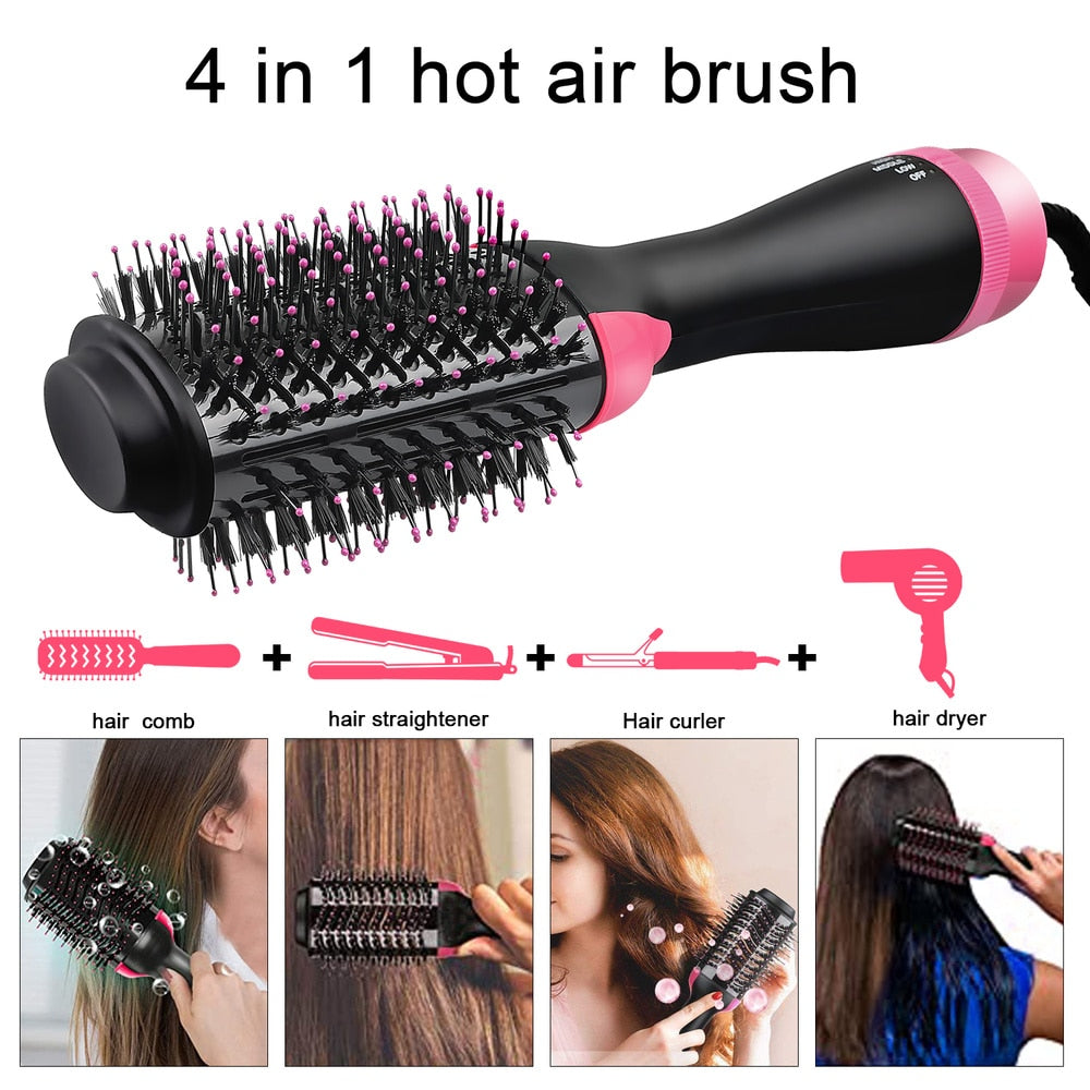 Hair Dryer Hot Air Brush Styler and Volumizer - Hollasoftshop