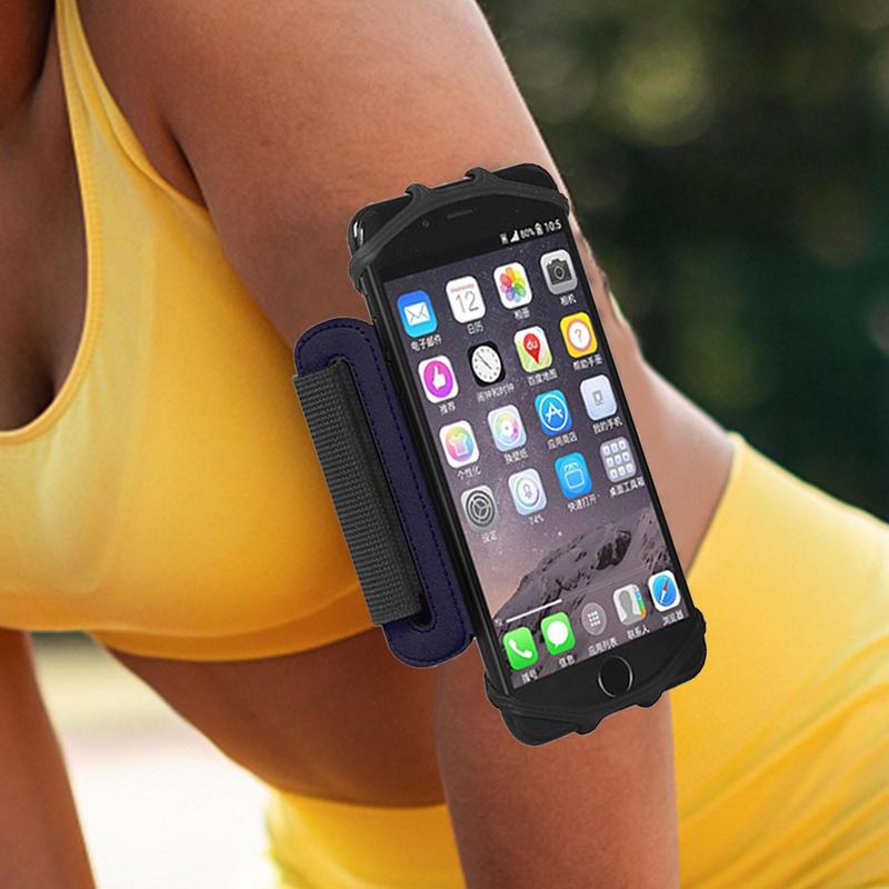 Sports Arm Bag Mobile Phone Holder Bag Running Gym Armband Exercise Fit All Phones Universal - Hollasoftshop