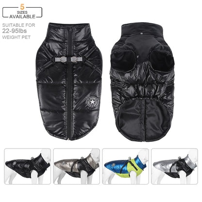 Warm Pet Dog Clothes Winter Dogs Padded Jacket - Hollasoftshop